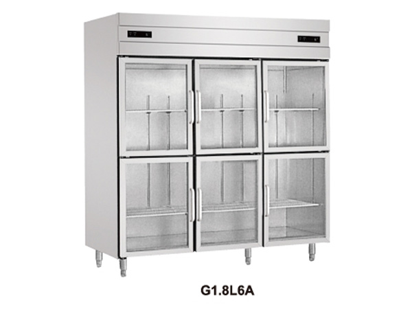 風-直冷玻璃門廚用冷凍冷藏櫃   